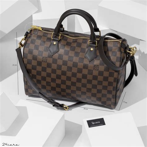 lv speedy stiff canvas|Speedy 30 Damier Ebene Canvas .